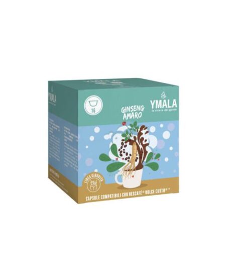 BOX 16 CAPSULE YMALA GINSENG ZERO ZUCCHERI COMPATIBILE DOLCE