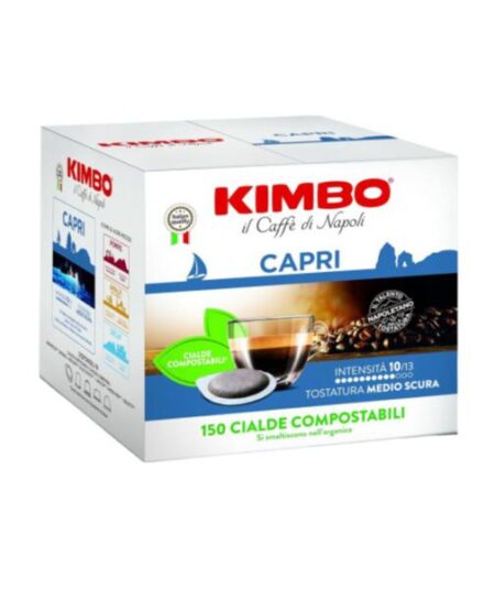BOX 150 CIALDE COMPOSTABILI KIMBO CAPRI