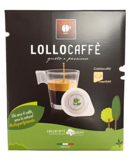 BOX 100 CIALDE LOLLO MISCELA NERO