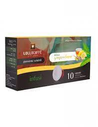 BOX 10 CAPSULE LOLLO COMPATIBILI NESPRESSO ZENZERO E LIMONE