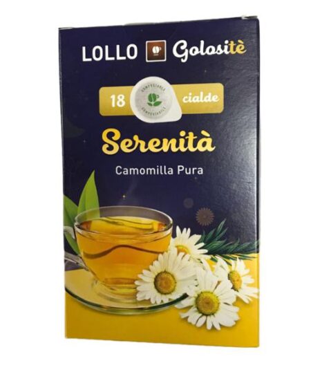 BOX 18 CIALDE LOLLOGOLOSITE' INFUSO ALLA CAMOMILLA