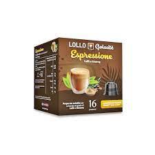 BOX 16 CAPSULE GINSENG LOLLO COMPATIBILI DOLCE GUSTO