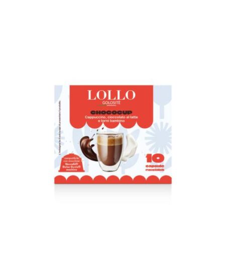 BOX 10 CAPSULE LOLLO COMPATIBILI DOLCE GUSTO CHOCUP