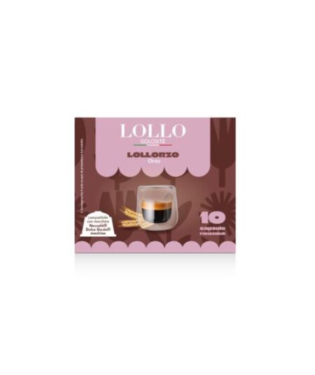 BOX 10 CAPSULE LOLLO DOLCE COMPATIBILE GUSTO ORZO