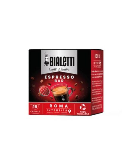 BOX 16 CAPSULE MISCELA ROMA BIALETTI