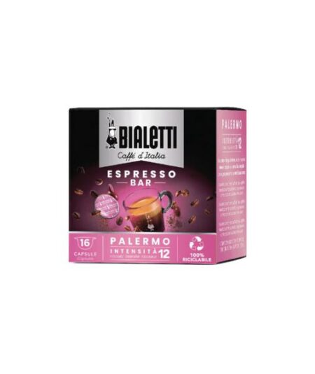 BOX 16 CAPSULE BIALETTI MISCELA PALERMO