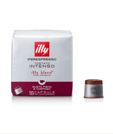 BOX 18 CPS ILLY CAFFE' IPERESPRESSO HOME MISCELA INTENSO