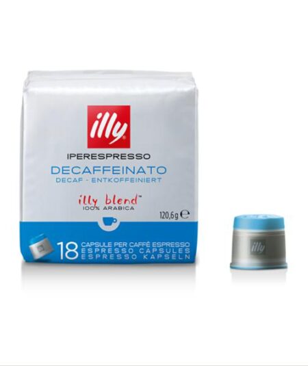 BOX 18 CPS ILLY CAFFE' IPERESPRESSO HOME MISCELA DECA