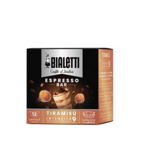 BOX 12 CAPSULE BEVANDA TIRAMISU' BIALETTI
