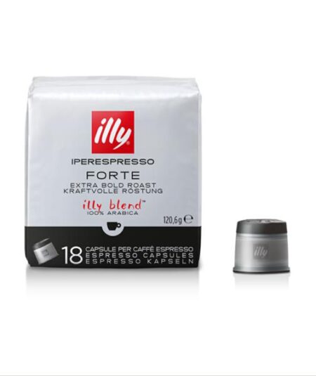 BOX 18 CPS ILLY CAFFE' IPERESPRESSO HOME MISCELA FORTE