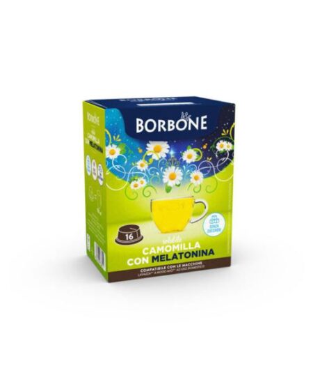 BOX 16 CAPSULE BORBONE CAMOMILLA E MELATONINA MODO MIO
