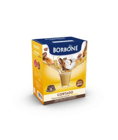 BOX 16 CAPSULE BORBONE CORTADO COMPATIBILI MODO MIO