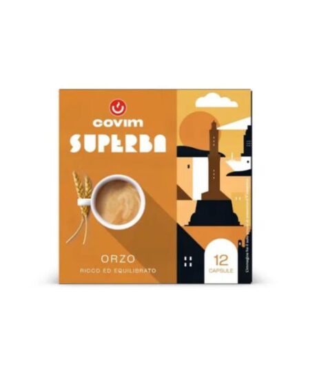 BOX 12 CAPSULE ORZOCOVIM SUPERBA COMPATIBILE FIRMA