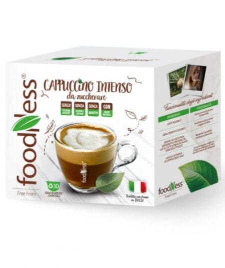 BOX 10 CAPSULE FOODNESS CAPPUCCINO INTENSO DOLCE GUSTO