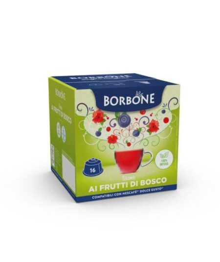 BOX 16 CAPSULE FRUTTI DI BOSCO BORBONE DOLCE GUSTO