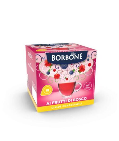 BOX 18 CIALDE BORBONE TISANA AI FRUTTI DI BOSCO