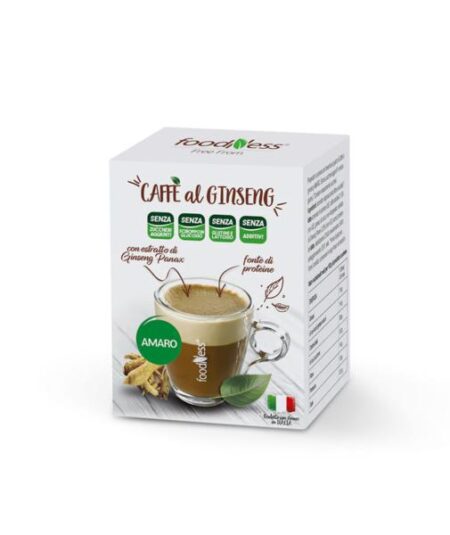 BOX 10 BUSTE DA 20 GR CAFFE'GINSENG AMARO FOODNESS MONODOSE