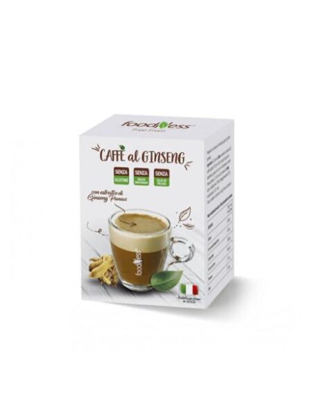 BOX 10 BUSTE DA 20 GR CAFFE' AL GINSENG FOODNESS MONODOSE