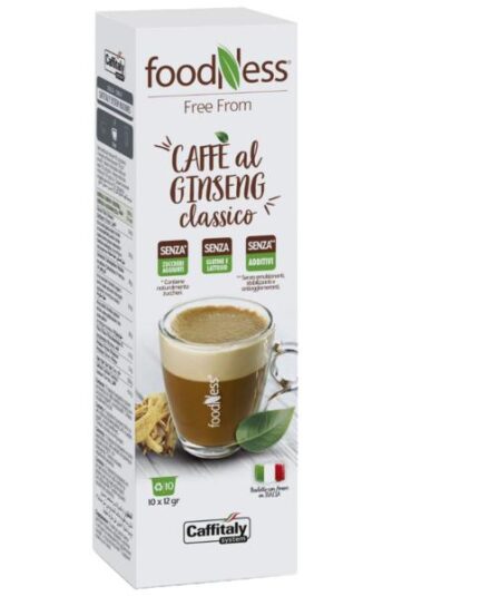 BOX 10 CAPSULE GINSENG ZUCCHERATO FOODNESS CAFFITALY