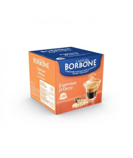 BOX 16 CAPSULE ORZOBORBONE COMPATIBILI DOLCE GUSTO