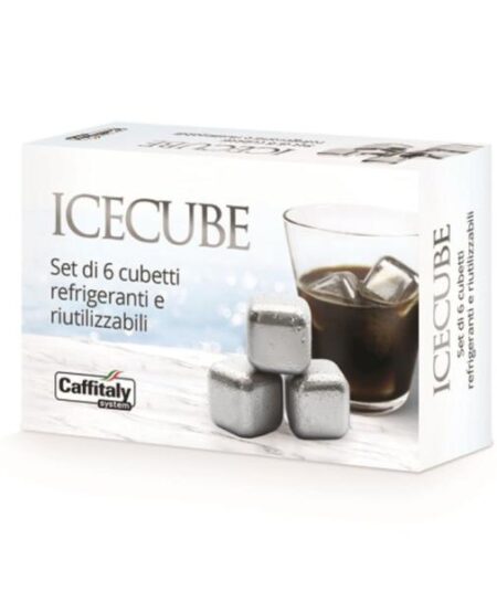 ICE CUBE - SET DI 6CUBETTI REFRIGERANTI E RIUTILIZZABILI