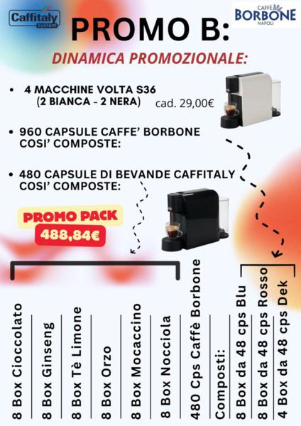 KIT PROMO B: BORBONE CON SOLUBILI E' CAFFE'