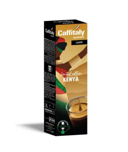 BOX 10 CAPSULE CAFFE' MONORIGINE KENYA CAFFITALY