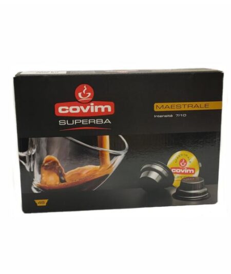 BOX DA 48 CAPSULE COVIM MAESTRALE SUPERBA LAVAZZA / FIRMA
