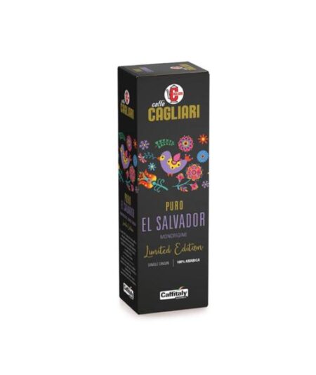 BOX 10 CAPSULE CAFFE' MISCELA EL SALVADOR CAGLIARI