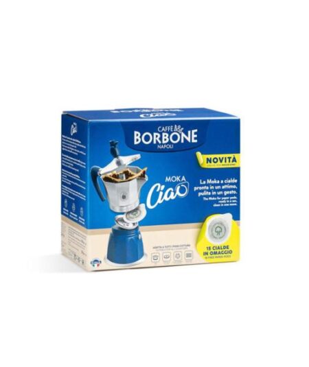 MOKA CIAO CAFFETTIERA DA 3 TAZZE PER SISTEMA A CIALDE A INDU