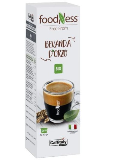 BOX 10 CAPSULE ORZOBIOLOGICO FOODNESS CAFFITALY