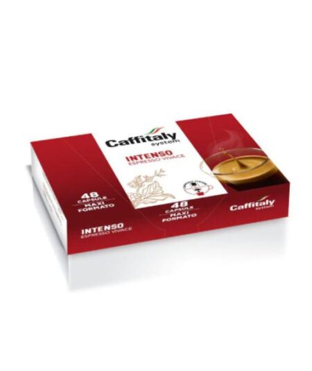 BOX 48 CAPSULE CAFFE' INTENSO CAFFITALY
