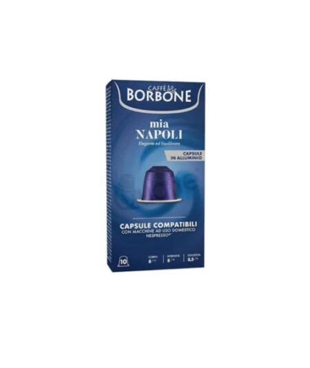 BOX 100 CAPSULE COMPATIB. NESPRESSO MISCELA NAPOLI BORBONE