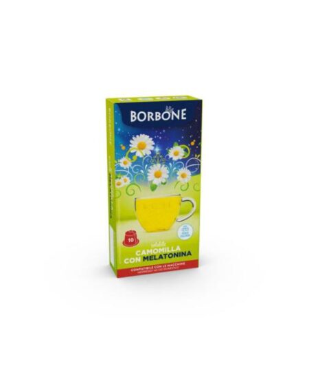 BOX 10 CAPSULE BORBONE CAMOMILLA E MELATONINA NESPRESSO