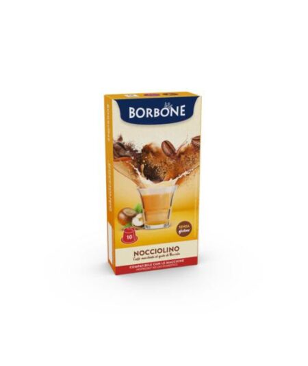 BOX 10 CAPSULE BORBONE BEVANDA ALLA NOCCIOLA NESPRESSO