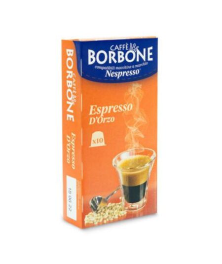 BOX 10 CAPSULE BORBONE ORZO COMPATIBILI NESPRESSO
