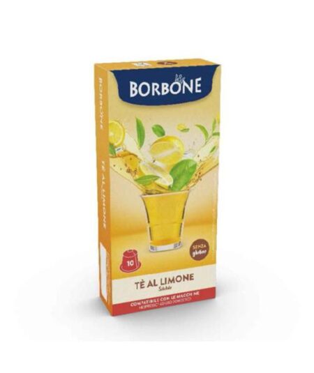 BOX 10 CAPSULE BORBONE THE LIMONE COMPATIBILI NESPRESSO