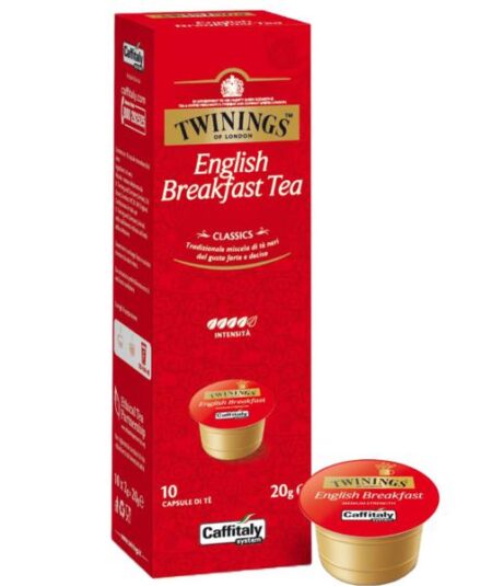 BOX 10 CAPSULE TE ENGLISH BREAKFAST TWININGS