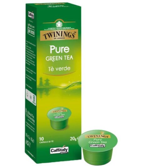 BOX 10 CAPSULE TE VERDE TWININGS