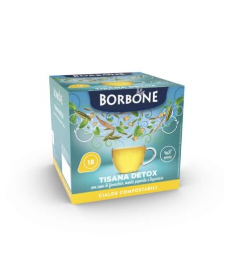 BOX 18 CIALDE BORBONE SOLUBILE PER TISANA DETOX