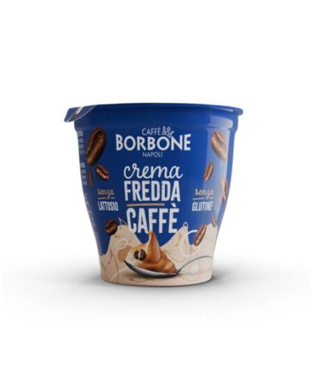 VASETTO DI CREMA FREDDA AL CAFFE MONOPORZIONE 125 GR.BORBONE