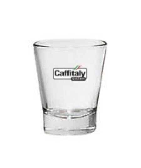 KIT 6 BICCHIERI DA CAFFE' IN VETRO CAFFITALY