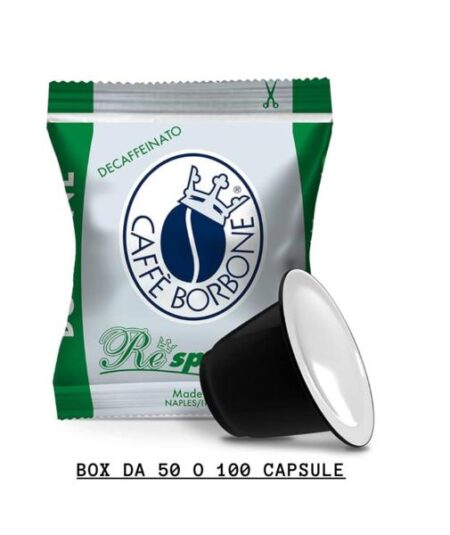 CAPSULE BORBONE COMPATIBILI NESPRESSO MISCELA DECA