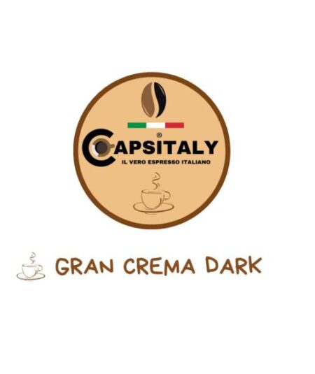 GRAN CREMA PER SISTEMA CAPSITALY MISCELA DARK - CUPSY