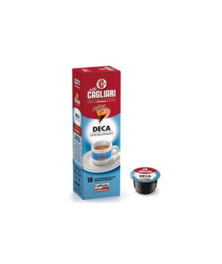 CONFEZIONE DA 10 CAPSULE DECAFFEINATO CAGLIARI PROFESSIONAL