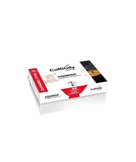 BOX 48 CAPSULE CAFFE' VIGOROSO CAFFITALY