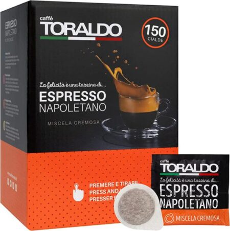 BOX 150PZ CIALDE TORALDO MISCELA CREMOSA
