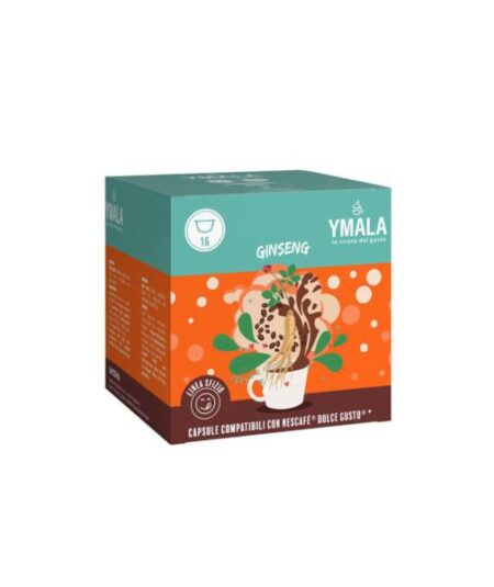 BOX 16 CAPSULE YMALA COMPATIBILI DOLCE GUSTO GINSENG