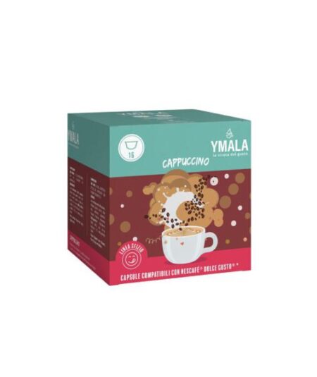 BOX 16 CAPSULE YMALA COMPATIBILI DOLCE GUSTO CAPPUCCINO