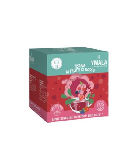 BOX 16 CAPSULE YMALA TISANA FRUTTI DI BOSCO COMPATIBILE DOLC